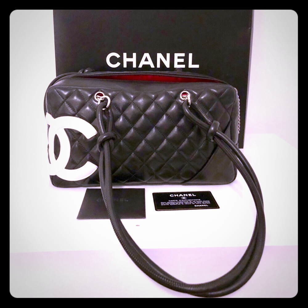 Authentic Chanel Bowler Bag